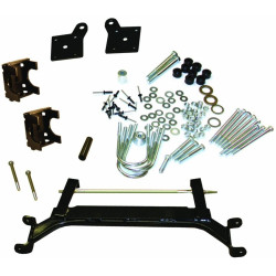 PartzBiz HD EZ-627140 - EZ-627140 EZ GO TXT Lift Kit 4" Inch 2001-2013 EZGO TXT Golf Carts Years 01-13 TXT