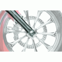 PartzBiz HD FBI119-M - Fat Bagger Inc 25mm Smooth Chrome Flush Mount เพลาซ่อน 08-13 Touring Baggers | FBI119-M