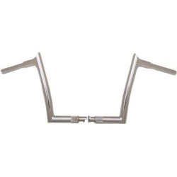 PartzBiz HD FBI-908010 - Fat Baggers Chrome 10” EZ ติดตั้งชุดแฮนด์บาร์ปลายแหลม Harley FLS 08-Up 909410 0601-4818 06014818
