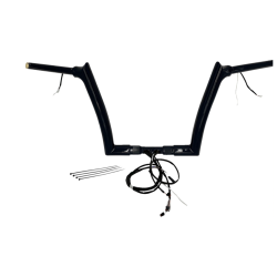 PartzBiz HD FBI-802312-B - FBI Black 12" Pointed Top Plug n Play EZ 1-1/2" Handlebar Kit Harley 16-20 FLTRX/S FLTRU | 802312-B PartzBiz HD FBI-802312-B - FBI Black 12" Pointed Top Plug n Play EZ 1-1/2" Handlebar Kit Harley 16-20 FLTRX/S FLTRU | 802312-B