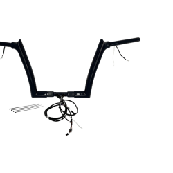 PartzBiz HD FBI-812912-B - FBI Black 12" Pointed Top Plug n Play EZ 1-1/2" Handlebar Kit Harley 21-23 FLTRX/S FLTRU | 812912-B PartzBiz HD FBI-812912-B - FBI Black 12" Pointed Top Plug n Play EZ 1-1/2" Handlebar Kit Harley 21-23 FLTRX/S FLTRU | 812912-B