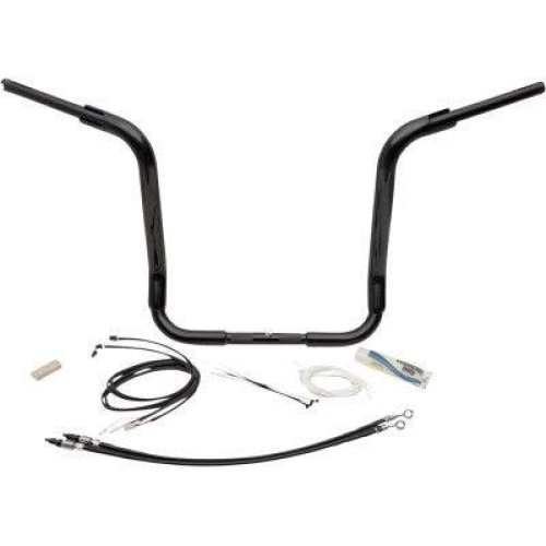 PartzBiz HD: 4416107-FBI Fat Baggers 1-1/2 Black 16" EZ Install Rounded Top Handlelbar Cable PKG FLH 14-20 809516-b 0601-5298 06015298 PartzBiz HD: 4416107-FBI Fat Baggers 1-1/2 Black 16" EZ Install Rounded Top Handlelbar Cable PKG FLH 14-20 809516-b 0601-5298 06015298