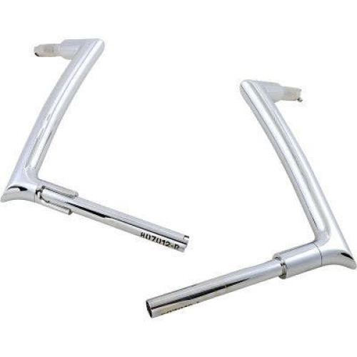 PartzBiz HD: 4416110-FBI Fat Baggers 1-1/2 Chrome 12" EZ Install Pointed Handlebar Road Glide 98-13 807012 0601-5265 06015265