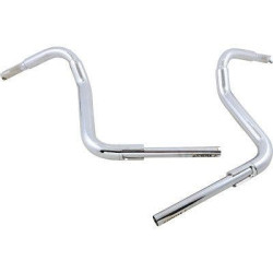 PartzBiz HD FBI-803014 - FBI Fat Baggers 1-1/2 Chrome 14" EZ Install Rounded Top Handlebar Batwing 14-20 803014 0601-5273 06015273 PartzBiz HD FBI-803014 - FBI Fat Baggers 1-1/2 Chrome 14" EZ Install Rounded Top Handlebar Batwing 14-20 803014 0601-5273 06015273