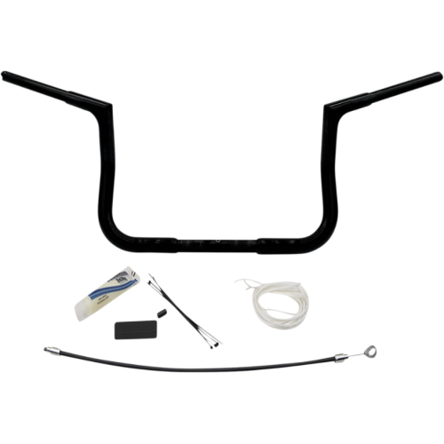 PartzBiz HD: 4416049-FBI Fat Baggers 1-1/4 Chrome 10 EZ Install Flat Top Handlebar Harley Batwing 98-13 PartzBiz HD: 4416049-FBI Fat Baggers 1-1/4 Chrome 10 EZ Install Flat Top Handlebar Harley Batwing 98-13