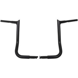 PartzBiz HD FBI-905014-B - FBI Fat Baggers Black 14" EZ Install Pointed Handlebars Harley Batwing 86-22 | 905014-B PartzBiz HD FBI-905014-B - FBI Fat Baggers Black 14" EZ Install Pointed Handlebars Harley Batwing 86-22 | 905014-B