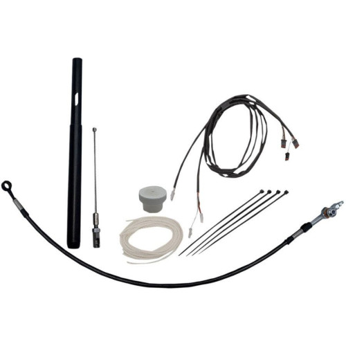 PartzBiz HD: 4415999-FBI Fat Baggers Black Braided +6 EZ Install Handlebar Kit Harley CVO 21-Up PartzBiz HD: 4415999-FBI Fat Baggers Black Braided +6 EZ Install Handlebar Kit Harley CVO 21-Up