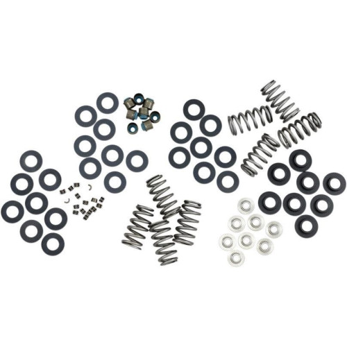 PartzBiz HD: 4415867-Feuling 1207 โหลดสูง Beehive Valve Springs ตัวยึดไทเทเนียม 17-19 Harley-Davidson Milwaukee Eight M8 M-Eight เครื่องยนต์ Motor Performance อัพเกรดอะไหล่