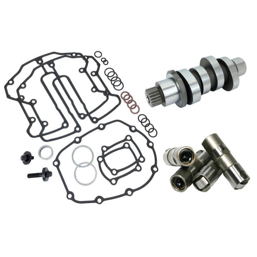 PartzBiz HD: 4415877-Feuling 1443 Race Series 465 Grind Camshaft Cam Kit 17-19 Harley Milwaukee M8 0925-1176 09251176 Harley Davidson Milwaukee M8 M-eight Custom Chopper Bike รถจักรยานยนต์ประสิทธิภาพทดแทนแรงม้า HP อัพเกรดเครื่องยนต์มอเตอร์แพ็คเกจ