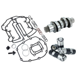 PartzBiz HD FMC-1456 - Feuling 1456 Race Series 521 Grind Camshaft Cam Kit 17-19 Harley Milwaukee M8 0925-1211 09251211 Harley Davidson Milwaukee M8 M-eight Custom Chopper Bike รถจักรยานยนต์ประสิทธิภาพทดแทนแรงม้า HP อัพเกรดเครื่องยนต์มอเตอร์แพ็คเกจ