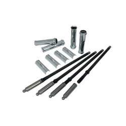 PartzBiz HD FMC-4097 - Feuling 4097 Chrome ติดตั้ง Pushrods & Tube Kit 99-17 Harley-Davidson Twin Cam เครื่องยนต์รถจักรยานยนต์มอเตอร์ Performance อัพเกรดอะไหล่ PartzBiz HD FMC-4097 - Feuling 4097 Chrome ติดตั้ง Pushrods & Tube Kit 99-17 Harley-Davidson Twin Cam เครื่องยนต์รถจักรยานยนต์มอเตอร์ Performance อัพเกรดอะไหล่