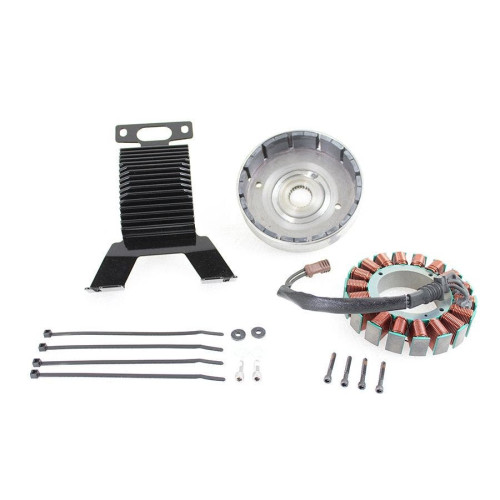 PartzBiz HD: 4415599-FLT 56 Amp Three Phase Alternator Kit TC-88 M8 Touring Bagger Dresser Road King