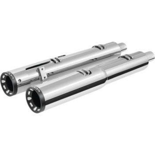 PartzBiz HD: 4415546-Freedom Performance 2-Step Slip-On Chrome w/ Black Tip Indian Challenger 20 PartzBiz HD: 4415546-Freedom Performance 2-Step Slip-On Chrome w/ Black Tip Indian Challenger 20