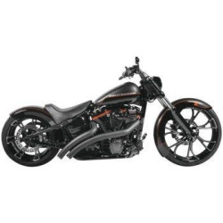 PartzBiz HD TR472994 - Freedom Performance Chrome Exhaust Radical Radius Crossover w/ Star Tips Softail PartzBiz HD TR472994 - Freedom Performance Chrome Exhaust Radical Radius Crossover w/ Star Tips Softail