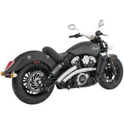 PartzBiz HD TR472998 - Freedom Performance Chrome Exhaust Radical Radius Crossover w/ Star Tips Indian PartzBiz HD TR472998 - Freedom Performance Chrome Exhaust Radical Radius Crossover w/ Star Tips Indian