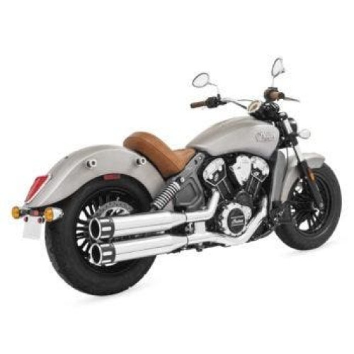 PartzBiz HD: 4415540-Freedom Performance Exhaust 4" Slip-On Chrome w/ Eagle Tips Indian Scout PartzBiz HD: 4415540-Freedom Performance Exhaust 4" Slip-On Chrome w/ Eagle Tips Indian Scout