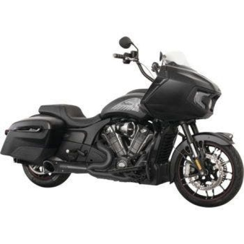 PartzBiz HD: 4415486-Freedom Performance IN00271 Full Exhaust Turnout 2-1 Black Indian Challenger '20