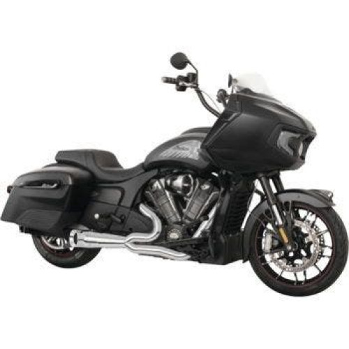 PartzBiz HD: 4415490-Freedom Performance IN00275 Full Exhaust Turnout 2-1 Chrome Indian Challenger '20