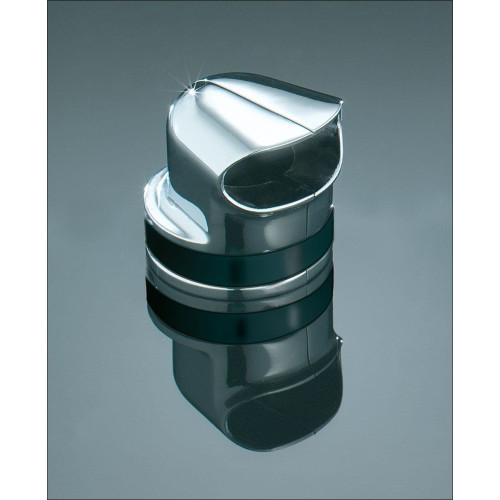 PartzBiz HD: 4415497-Kuryakyn 2025 Chrome Frog Mouth Neutral Switch Cover 98-16 Harley Touring & Dyna