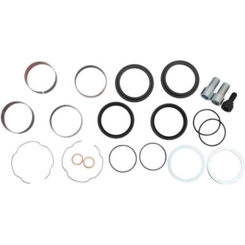PartzBiz HD: 4415462-Front End Fork Leg Rebuild Seals Boots Kit 49mm 14-18 FLH/T & 16-18 XL1200X PartzBiz HD: 4415462-Front End Fork Leg Rebuild Seals Boots Kit 49mm 14-18 FLH/T & 16-18 XL1200X