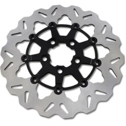 PartzBiz HD DS17103746 - Galfer DF681CWS Wave Rear Brake Rotor Full Floating 08-19 Harley FLH/T 1710-3746 17103746 PartzBiz HD DS17103746 - Galfer DF681CWS Wave Rear Brake Rotor Full Floating 08-19 Harley FLH/T 1710-3746 17103746