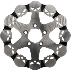 PartzBiz HD DS17103763 - Galfer DF681RH Skull Rear Brake Rotor Solid Harley Softail Dyna XL 2000-Up 1710-3763 17103763 davidson softail dyna fxd xl sportster best for upgrade Replacement Custom Stainless Motorcycle 5 bolt PartzBiz HD DS17103763 - Galfer DF681RH Skull Rear Brake Rotor Solid Harley Softail Dyna XL 2000-Up 1710-3763 17103763 davidson softail dyna fxd xl sportster best for upgrade Replacement Custom Stainless Motorcycle 5 bolt