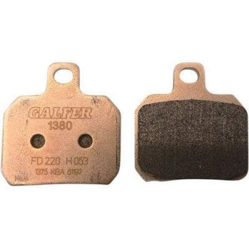 PartzBiz HD: 4415412-Galfer FD220G1380 1380 HH Ceramic Rear Brake Pads Indian Ducati 1722-0800 17220800 206488 bst for performance track day upgrade 