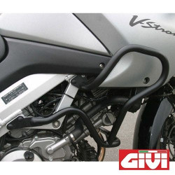 PartzBiz HD DS05061295 - Givi TN532 การ์ดป้องกันเครื่องยนต์เหล็กสีดำ 04-11 Suzuki V Strom DL650 0506-1295 05061295