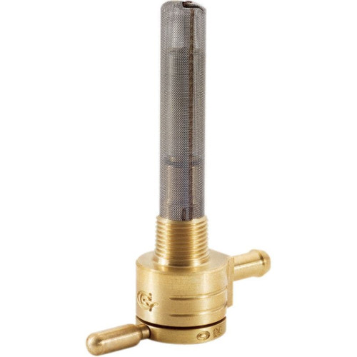 PartzBiz HD: 4415393-Golan Raw Brass 75-516S-BS Click-Slick 3/8" NPT Straight Facing Petcock Harley | 75-516S-BS PartzBiz HD: 4415393-Golan Raw Brass 75-516S-BS Click-Slick 3/8" NPT Straight Facing Petcock Harley | 75-516S-BS