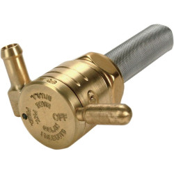 PartzBiz HD DS07050063 - Golan ทองเหลืองดิบ 76-312F-BS Click-Slick 22mm Forward Facing Petcock Harley | 76-312F-BS PartzBiz HD DS07050063 - Golan ทองเหลืองดิบ 76-312F-BS Click-Slick 22mm Forward Facing Petcock Harley | 76-312F-BS