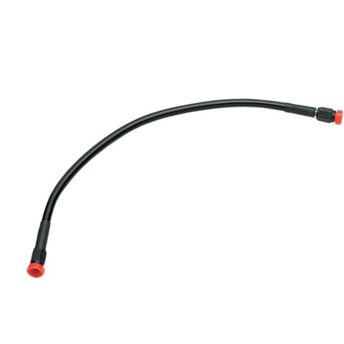 PartzBiz HD: 4415373-Goodridge Black Ebony Universal Braided 34" Brake Line w/ Black AN-3 Ends | 11334 PartzBiz HD: 4415373-Goodridge Black Ebony Universal Braided 34" Brake Line w/ Black AN-3 Ends | 11334
