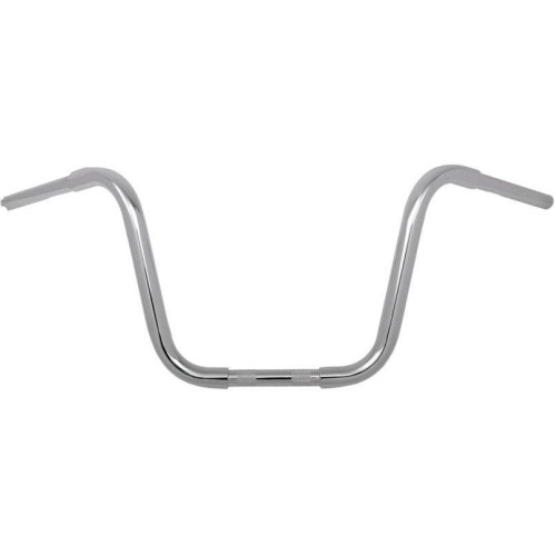PartzBiz HD: 4415293-Khrome Werks 12 ” Chrome Fat 1-1/4 ” แฮนด์ Ape Hanger สำหรับ Harley FLTR/FLHR 08-14-300325