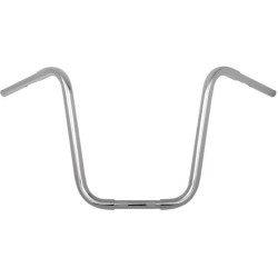 PartzBiz HD DS06010831 - Khrome Werks 16 ” Chrome Fat 1-1/4 ” แฮนด์ Ape Hanger สำหรับ Harley FLTR/FLHR 08-14-300327