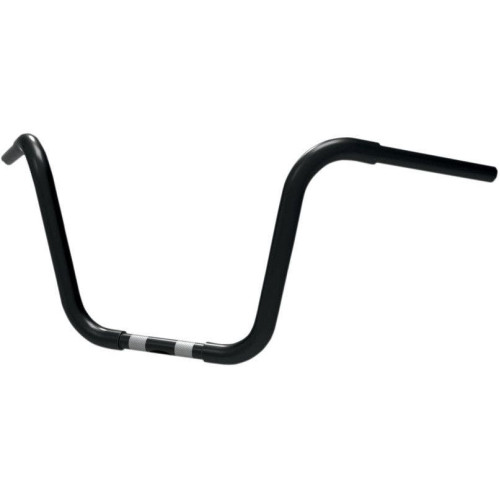 PartzBiz HD: 4415295-Khrome Werks 12" Black Fat 1-1/4" Ape Hanger Handlebars for Harley FLTR/FLHR 08-14-300832 PartzBiz HD: 4415295-Khrome Werks 12" Black Fat 1-1/4" Ape Hanger Handlebars for Harley FLTR/FLHR 08-14-300832
