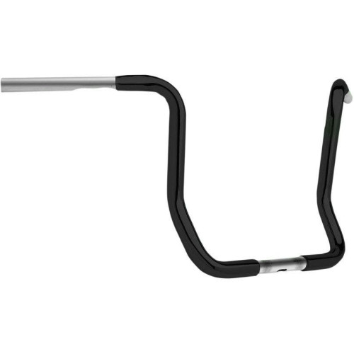 PartzBiz HD: 4415298-Cycle Smiths 13" 1-1/4" Black  Ape Hanger Handlebars Harley FLHT/X 14 Heated Grips-113-W-14BP-H