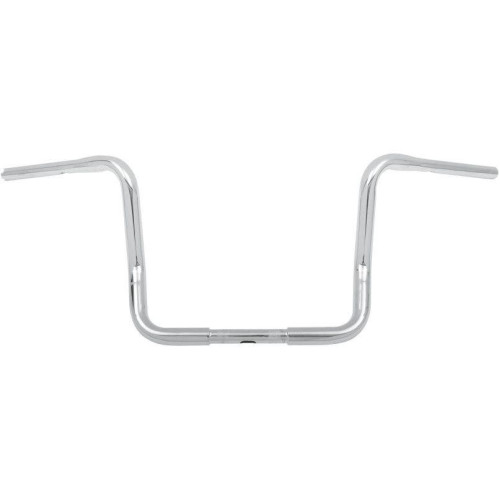 PartzBiz HD: 4415299-Cycle Smiths 13" 1-1/4" Chrome  Ape Hanger Handlebars Harley FLHT/X 14 Heated Grips-113-W-14-H