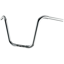PartzBiz HD DS06012084 - Khrome Werks 14 ” Chrome Fat 1-1/4 ” แฮนด์ Ape Hanger Harley Softail FLHR FLTR 96-14-300326