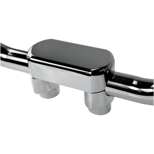 PartzBiz HD: 4415311-Drag Straight Chrome 1.5" Tall Forged Aluminum Risers W/ 1.5" Clamp for Harley  | Drag Specialties