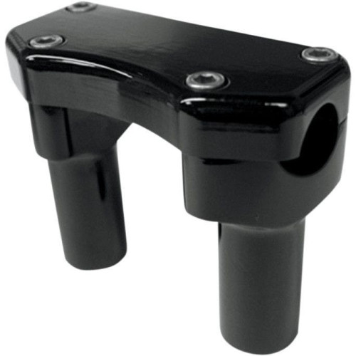 PartzBiz HD: 4415275-Drag Straight Black 3" Tall Forged Aluminum Risers W/ 1" Clamp for Harley | Drag Specialties PartzBiz HD: 4415275-Drag Straight Black 3" Tall Forged Aluminum Risers W/ 1" Clamp for Harley | Drag Specialties