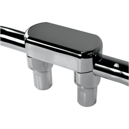 PartzBiz HD: 4415276-Drag Straight Chrome 3" Tall Forged Aluminum Risers W/ 1.5" Clamp for Harley | Drag Specialties PartzBiz HD: 4415276-Drag Straight Chrome 3" Tall Forged Aluminum Risers W/ 1.5" Clamp for Harley | Drag Specialties