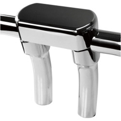 PartzBiz HD DS06020606 - Drag Chrome 5.5" Tall 1.5" Pullback Forged Aluminum Risers W/ 1.5" Clamp Harley | Drag Specialties PartzBiz HD DS06020606 - Drag Chrome 5.5" Tall 1.5" Pullback Forged Aluminum Risers W/ 1.5" Clamp Harley | Drag Specialties