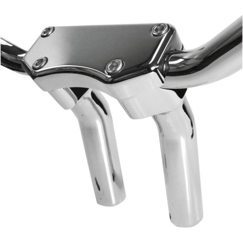 PartzBiz HD: 4415285-Drag Chrome 5.5" Tall 1.5" Pullback Forged Aluminum Risers W/ 1" Clamp Harley | Drag Specialties PartzBiz HD: 4415285-Drag Chrome 5.5" Tall 1.5" Pullback Forged Aluminum Risers W/ 1" Clamp Harley | Drag Specialties
