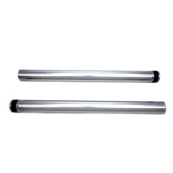 PartzBiz HD VT24-1188 - ฮาร์ดโครม 49 มม. ความยาวสต็อกท่อส้อม 24-1188 14-19 Harley Touring 45500113
