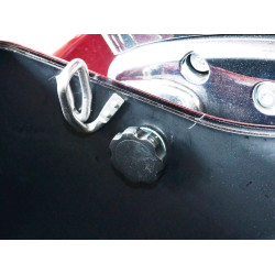 PartzBiz HD DS24040618 - HardBagger LocEzy Saddlebag Theft Deterrent Kit Dzus Fasteners Harley 96-13 | LE96¬≠13HD¬≠B