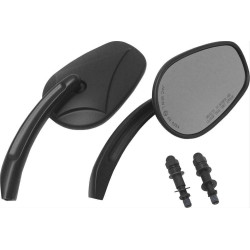 PartzBiz HD WP820-56013 - กระจกมองข้างแต่ง HardDrive Black Arrow Head จับคู่ Harley และ Metric Motorcycle PartzBiz HD WP820-56013 - กระจกมองข้างแต่ง HardDrive Black Arrow Head จับคู่ Harley และ Metric Motorcycle