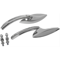 PartzBiz HD WP820-56008 - HardDrive Chrome Eliptical Style Head กระจกแต่งคู่ Harley Metric | 18-222 PartzBiz HD WP820-56008 - HardDrive Chrome Eliptical Style Head กระจกแต่งคู่ Harley Metric | 18-222