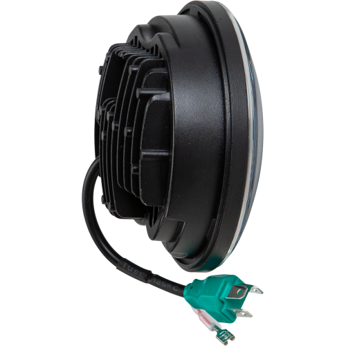 PartzBiz HD: 4415226-Harddrive LED Headlight 5.75" 75W Black 3500/2000 Lumens Harley Softail Dyna FXR PartzBiz HD: 4415226-Harddrive LED Headlight 5.75" 75W Black 3500/2000 Lumens Harley Softail Dyna FXR