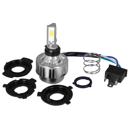 PartzBiz HD: 4415203-Harley Bright 3 Sided Led H4 All Models w/ H4 Headlight Bulb 35W Hi/ 18W Lo PartzBiz HD: 4415203-Harley Bright 3 Sided Led H4 All Models w/ H4 Headlight Bulb 35W Hi/ 18W Lo
