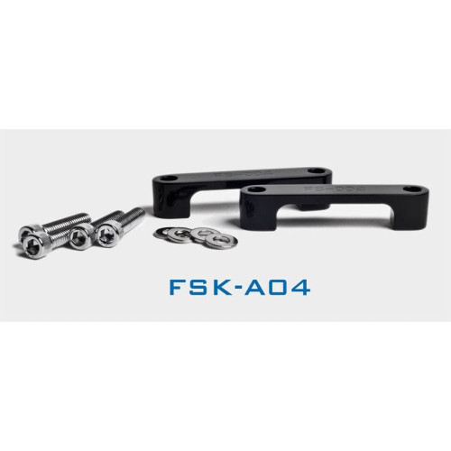 PartzBiz HD: 4415149-Hawg Halters Black 3/4" Spacer Kit for 6.5" Wide Front Fender Harley FLH 97-13 | FSK-A04 PartzBiz HD: 4415149-Hawg Halters Black 3/4" Spacer Kit for 6.5" Wide Front Fender Harley FLH 97-13 | FSK-A04