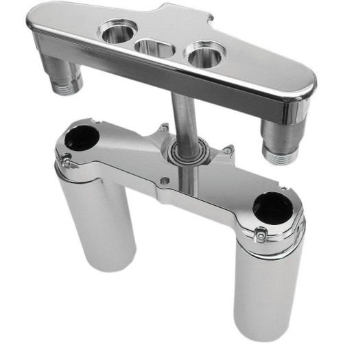 PartzBiz HD: 4415153-Hawg Halters HHI 41FBCR6 Chrome 6° Rake Triple Tree Harley FLSTF FLSTFB 86-17 Softail Best New Front Suspension Fork Custom Chopper Bobber motorcycle Upgrade Replacement PartzBiz HD: 4415153-Hawg Halters HHI 41FBCR6 Chrome 6° Rake Triple Tree Harley FLSTF FLSTFB 86-17 Softail Best New Front Suspension Fork Custom Chopper Bobber motorcycle Upgrade Replacement